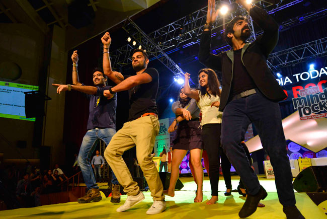 Mind Rocks में गंगनम स्टाइल में थिरके विराट कोहली