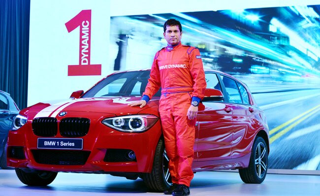 तेंदुलकर ने लॉन्च की भारत में BMW 1 सीरीज