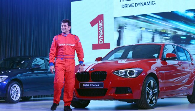 तेंदुलकर ने लॉन्च की भारत में BMW 1 सीरीज