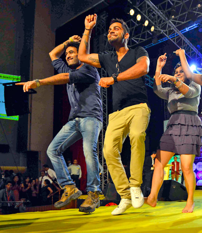 Mind Rocks में गंगनम स्टाइल में थिरके विराट कोहली