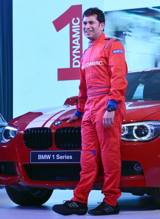 तेंदुलकर ने लॉन्च की भारत में BMW 1 सीरीज