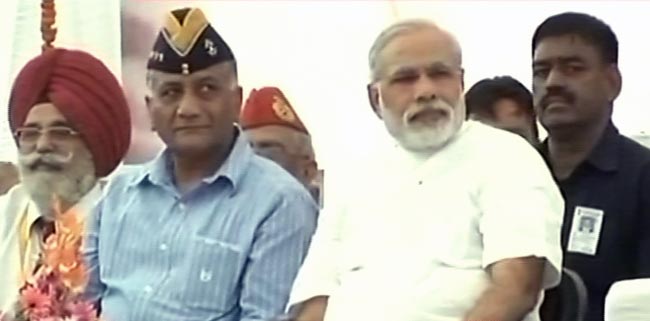 नरेंद्र मोदी की ताजपोशी के बाद रेवाड़ी में पहली रैली