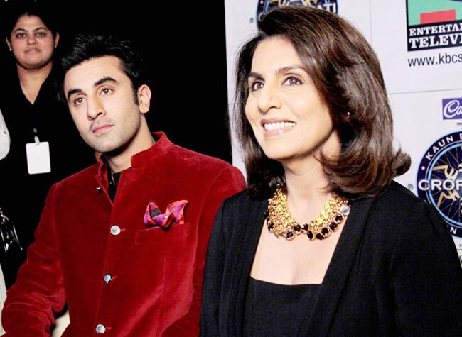 'हिट' KBC के सेट पर दिखे 'हॉट' रणबीर कपूर...