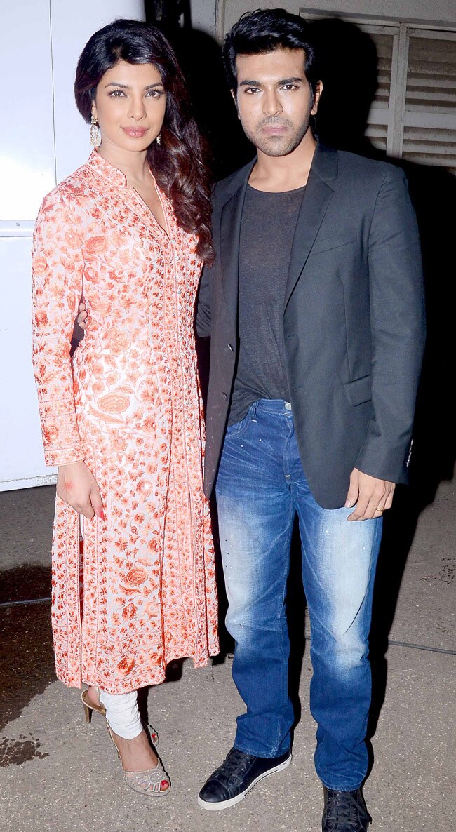 'जंजीर' को लेकर परवान चढ़े प्रियंका व रामचरण के अरमान