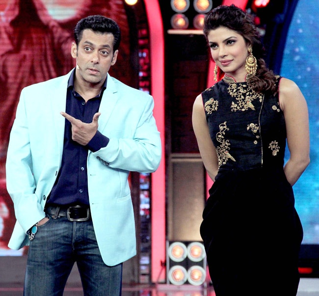 प्रियंका चोपड़ा ने लगाए 'बिग बॉस' सलमान के साथ ठुमके