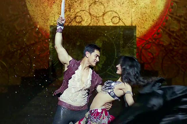 तस्‍वीरों में देखें 'धूम-3' की 'धूम'