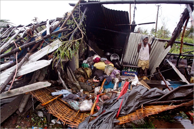 गुजर गया पिलिन, छोड़ गया तबाही, देखें तस्‍वीरें