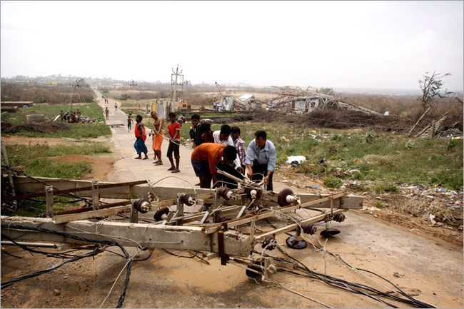 गुजर गया पिलिन, छोड़ गया तबाही, देखें तस्‍वीरें