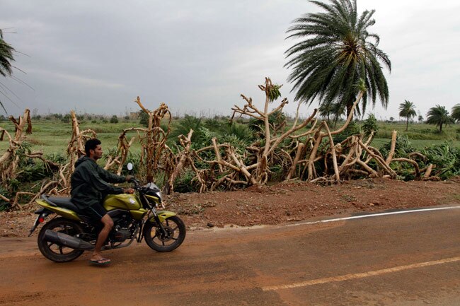 महातूफान 'पिलिन' पड़ा शांत, पीछे छोड़े तबाही के निशान