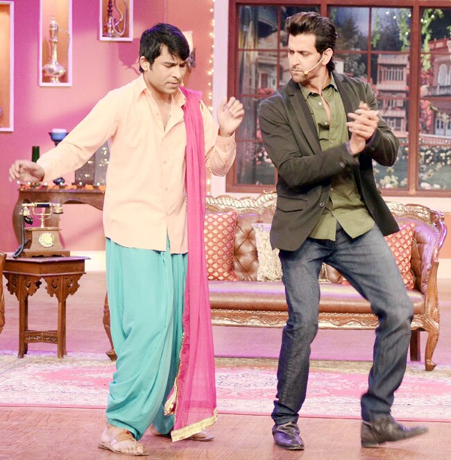 ...जब सुपरहीरो कृष पहुंचे सुपर कॉमेडियन कपिल के घर