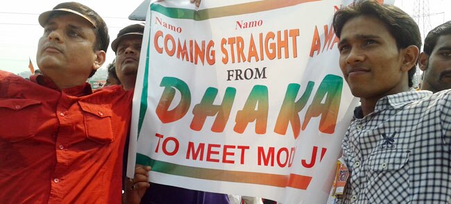 मोदी की कानपुर रैली में उमड़ा जनसैलाब