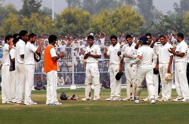 रणजी में आखिरी पारी को सचिन तेंदुलकर ने बनाया यादगार