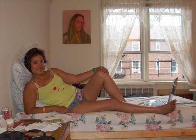 तस्लीमा ने ट्विटर पर डाली अपनी बाली उमर की फोटो