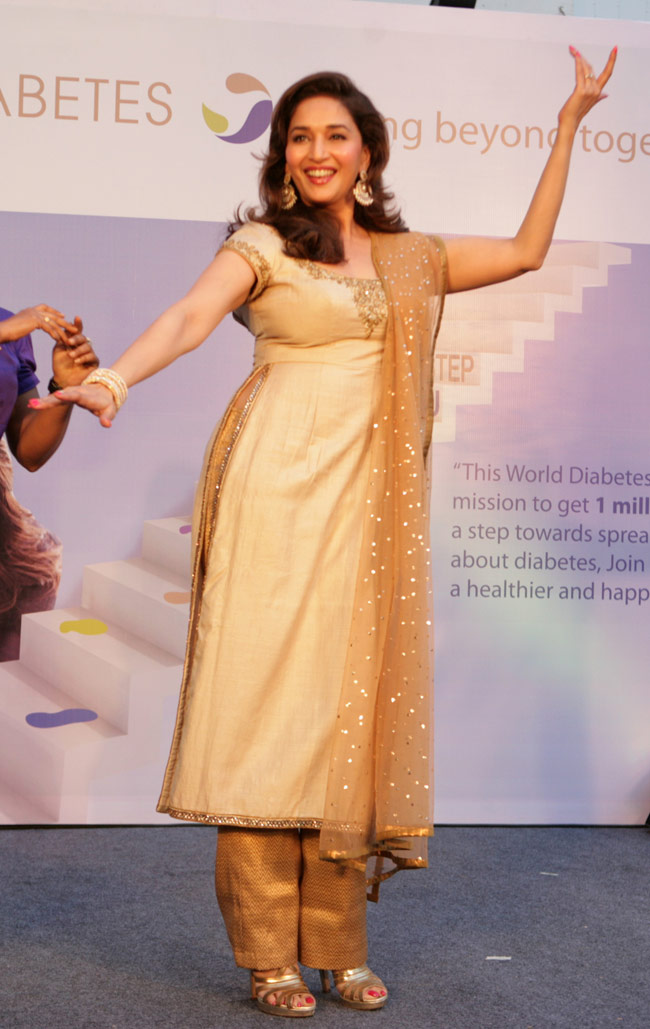 डायबटीज पेशेंट्स के लिए आगे आईं माधुरी