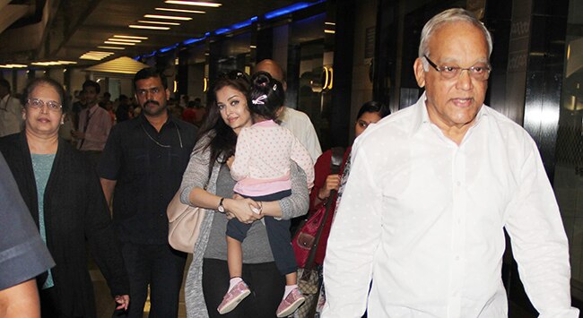 बड़ी हो रही है ऐश्वर्या की बेटी आराध्या, देखिए तस्वीरें...