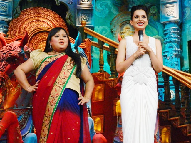 'कॉमेडी सर्कस' के सेट पर में पहुंचीं कंगना