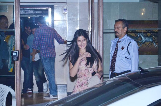 पार्टी में रणबीर कपूर और कैटरीना ने की मस्ती