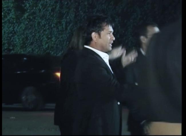 सितारों से रोशन हुई सचिन तेंदुलकर की पार्टी