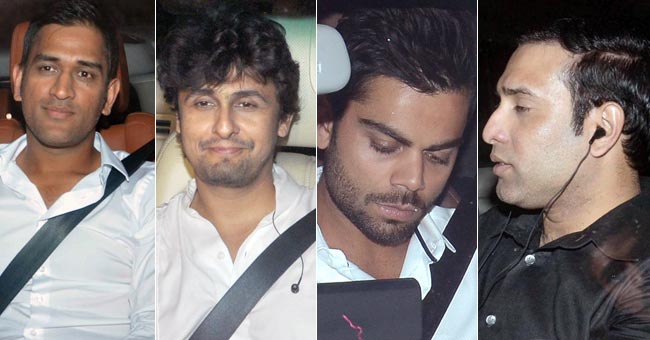 सितारों से रोशन हुई सचिन तेंदुलकर की पार्टी