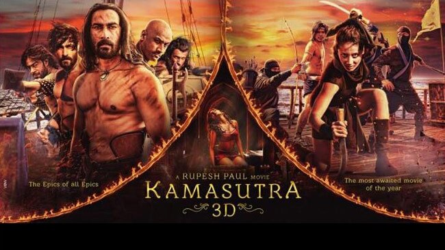 शर्लिन के 'कामसूत्र 3डी' के कामुक पोस्‍टर