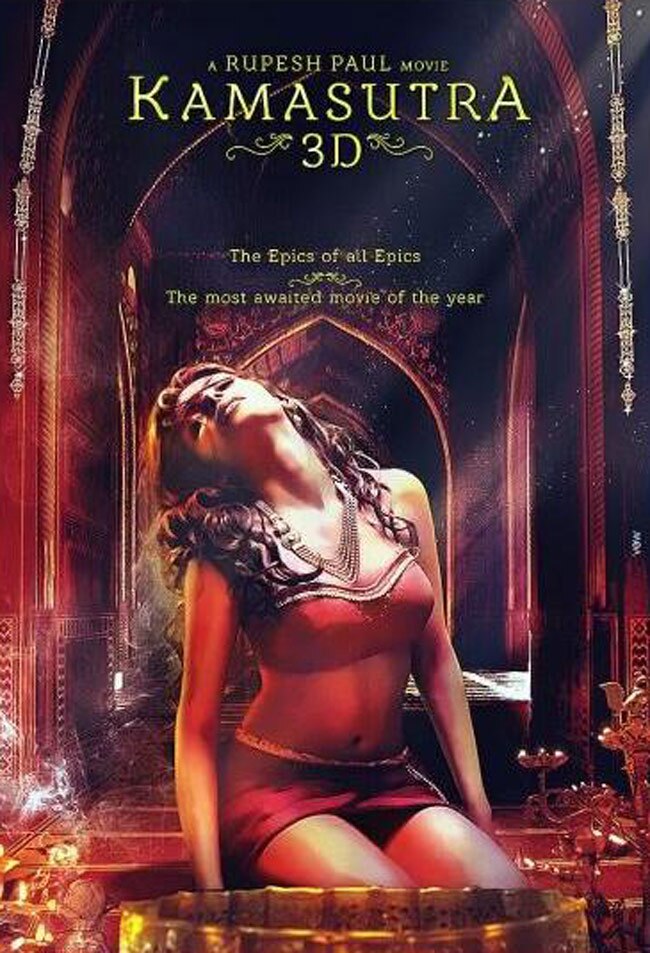 शर्लिन के 'कामसूत्र 3डी' के कामुक पोस्‍टर