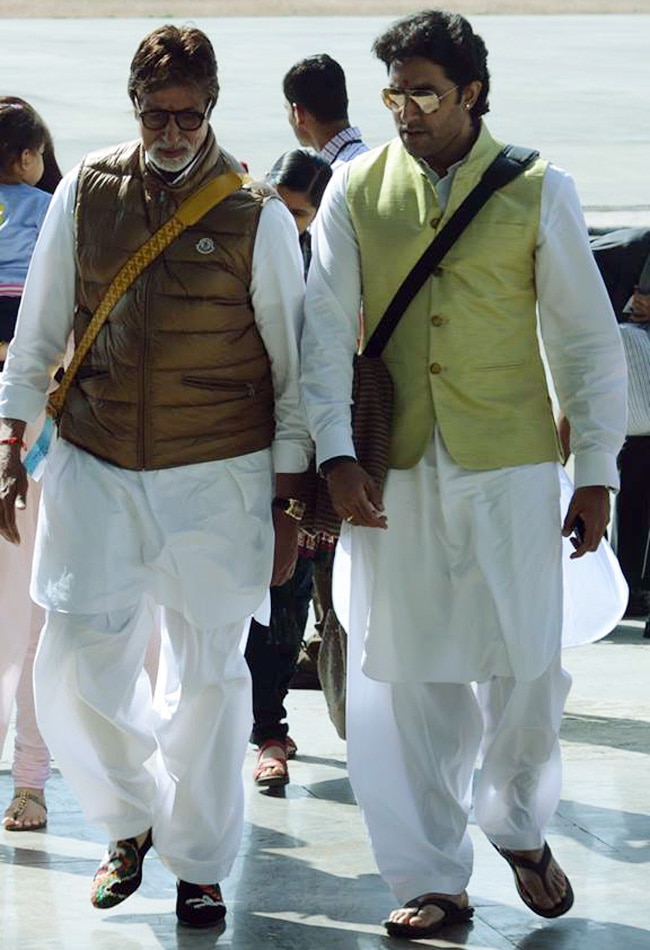 रिश्तेदार की शादी में शरीक होने भोपाल पहुंचा बच्चन परिवार