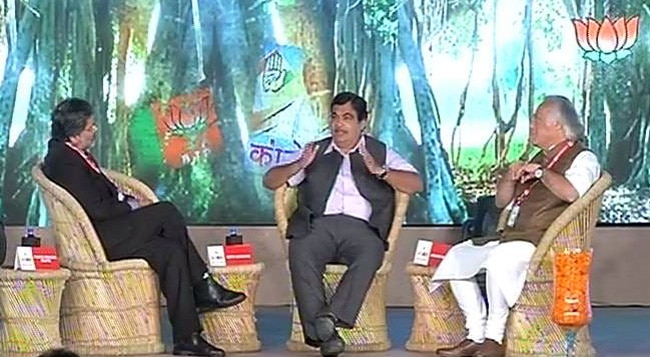 गडकरी और जयराम रमेश के साथ 'किसमें कितना है दम'