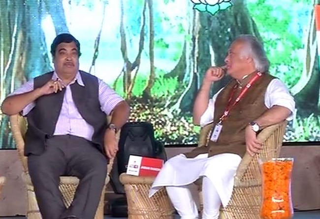 गडकरी और जयराम रमेश के साथ 'किसमें कितना है दम'