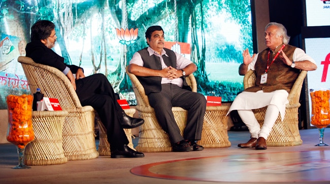 गडकरी और जयराम रमेश के साथ 'किसमें कितना है दम'