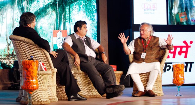 गडकरी और जयराम रमेश के साथ 'किसमें कितना है दम'