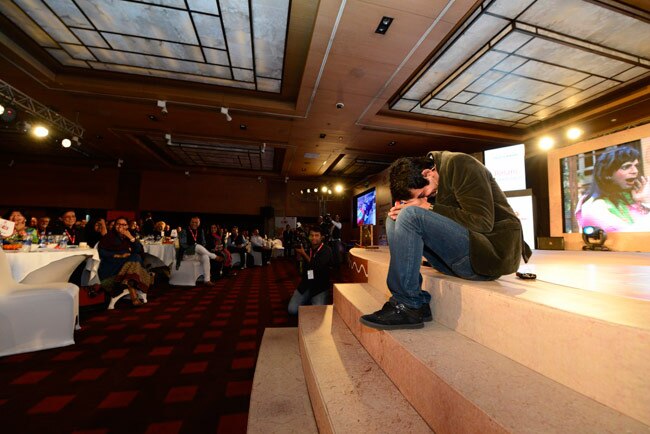 ...और जब एजेंडा आज तक पर पहुंचकर गुत्‍थी ने दिया इंट्रोडक्‍शन