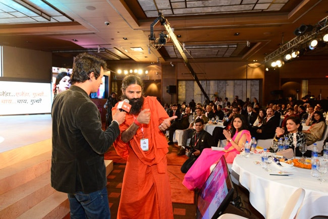 ...और जब एजेंडा आज तक पर पहुंचकर गुत्‍थी ने दिया इंट्रोडक्‍शन