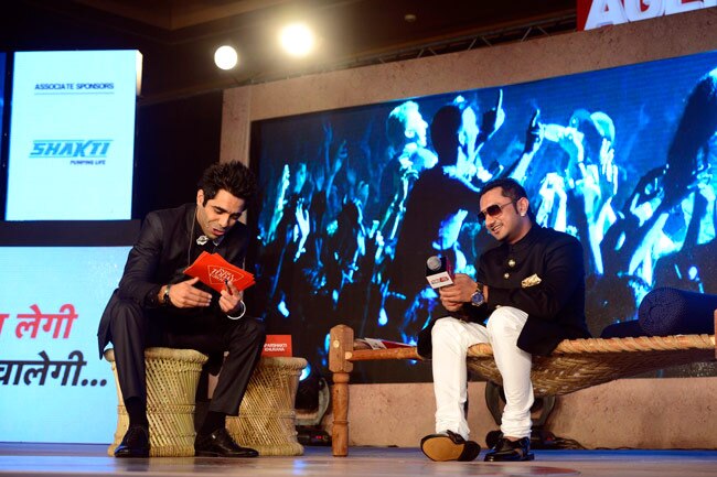 ...जब एजेंडा आज तक के मंच पर यो यो हनी सिंह ने जमाया रंग