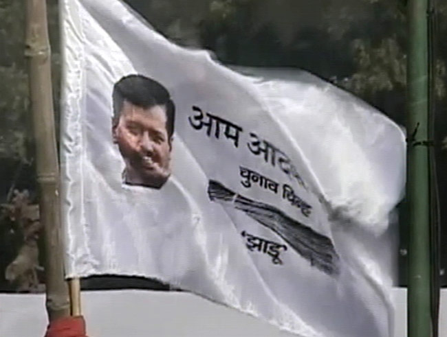 अरविंद केजरीवाल ने ली मुख्यमंत्री पद की शपथ