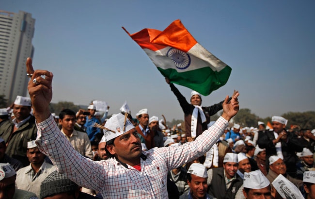 अरविंद केजरीवाल ने ली मुख्यमंत्री पद की शपथ