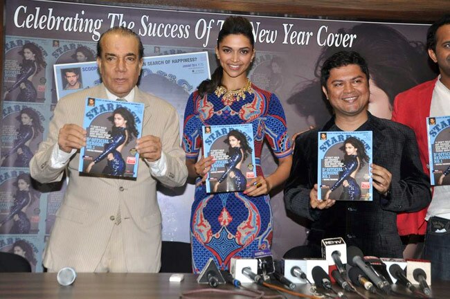 दीपिका, मैगजीन कवर की लॉन्चिंग और डांडिया