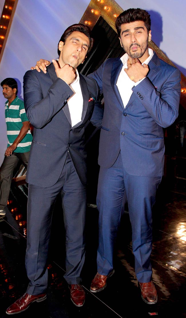 'इंडियाज गॉट टैलेंट' के सेट पर पहुंचे 'गुंडे'