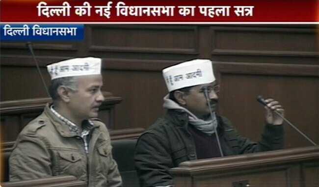 तस्‍वीरों में केजरीवाल सरकार के एक महीने का सफर...