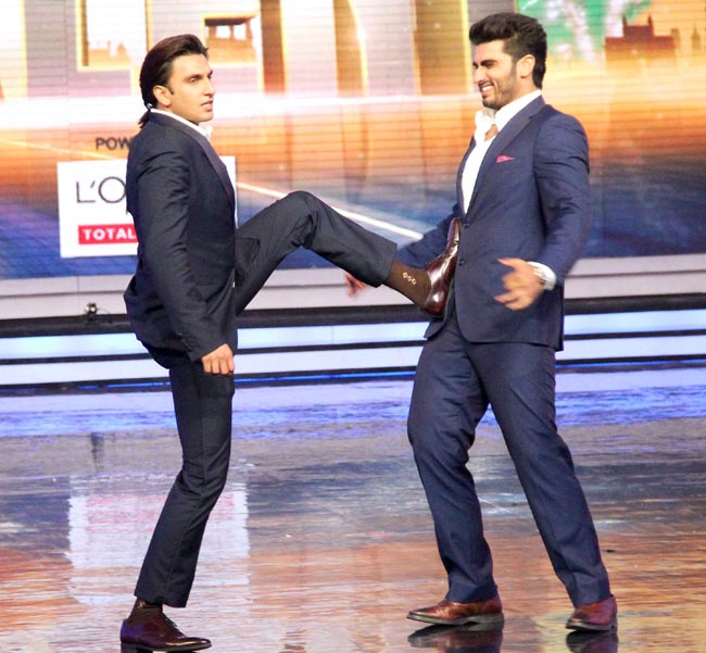 'इंडियाज गॉट टैलेंट' के सेट पर पहुंचे 'गुंडे'