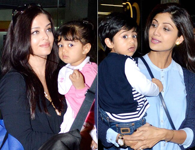 ऐश्‍वर्या की अराध्‍या और शिल्‍पा के वियान हो गए बड़े