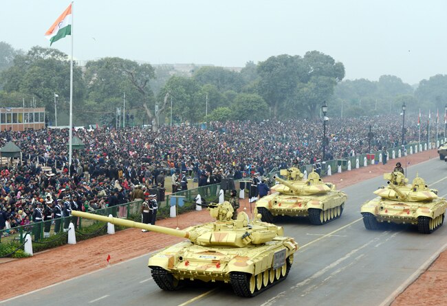 गणतंत्र दिवस परेड की रिहर्सल भी एकदम शानदार...