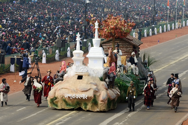 गणतंत्र दिवस परेड की रिहर्सल भी एकदम शानदार...