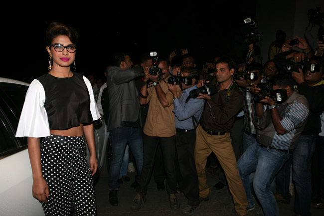 59वें फिल्‍मफेयर अवॉर्ड्स के लिए प्रियंका की तैयारी