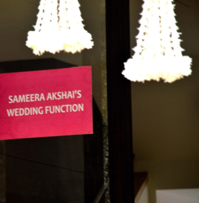 देखें, समीरा रेड्डी की संगीत, शादी और रिसेप्‍शन का पूरा एलबम