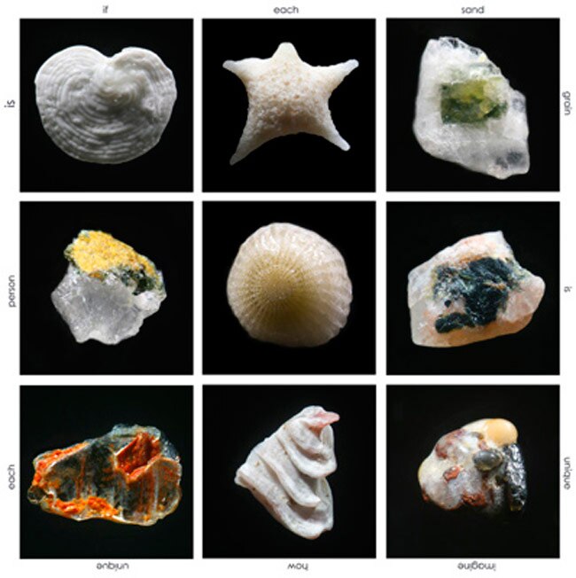 ये रेत के कण हैं या मनमोहक रत्‍नों के ढेर...