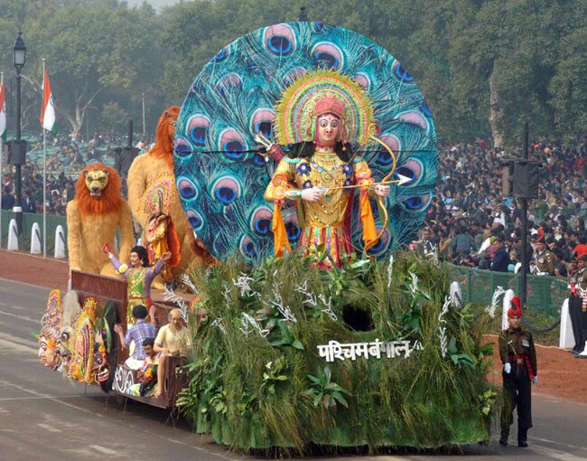 65वें गणतंत्र पर निकली मनमोहक झांकियां