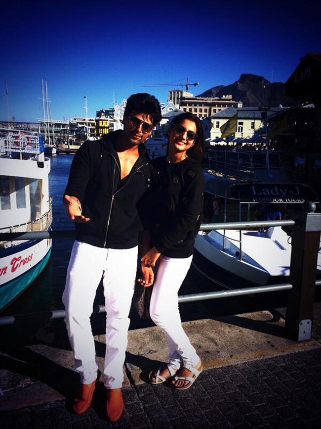 गौहर और कुशाल ने साथ मनाया वैलेंटाइन डे