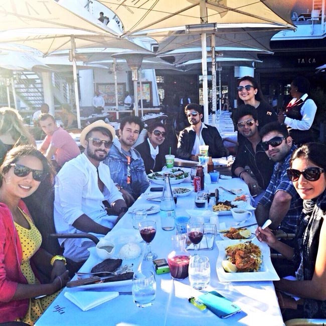 गौहर और कुशाल ने साथ मनाया वैलेंटाइन डे