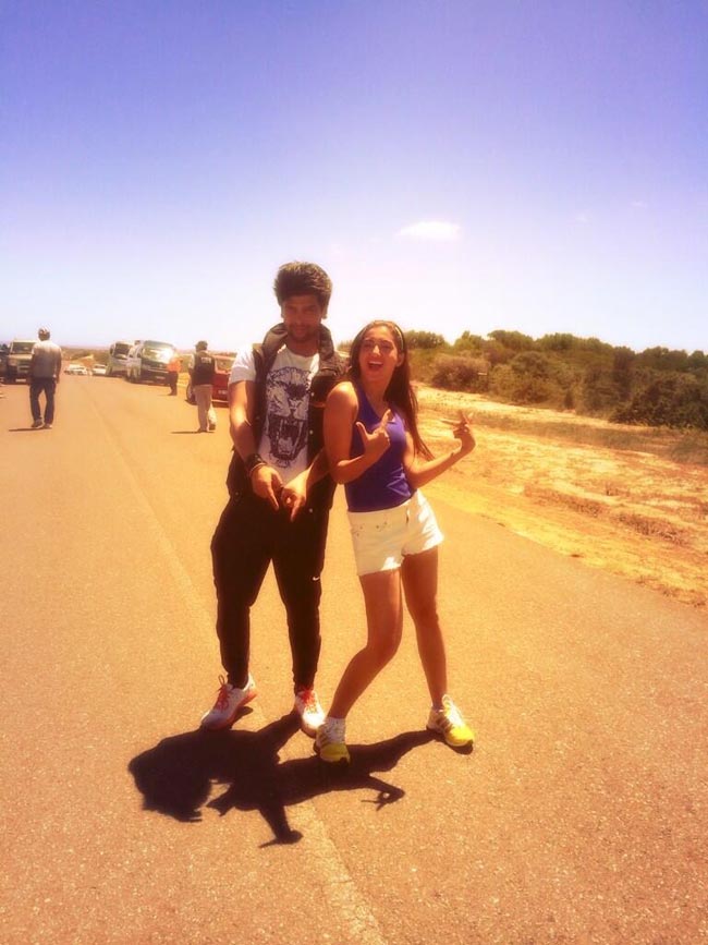 गौहर और कुशाल ने साथ मनाया वैलेंटाइन डे