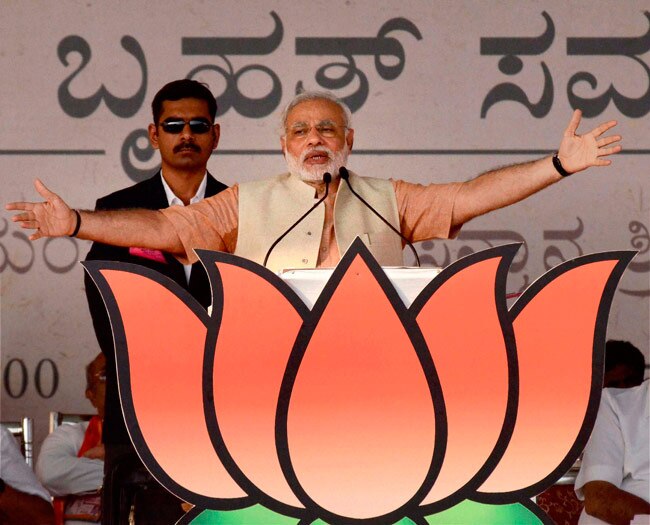 रैली दर रैली बदल रहा है मोदी का रंग-रूप